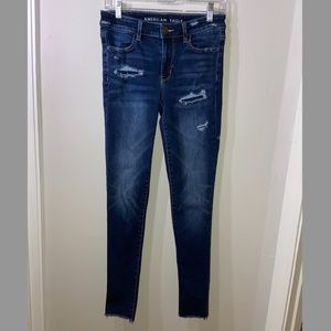 American Eagle Women's Mid Rise Jegging Size 6 Long